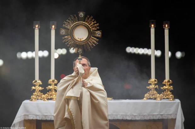 Eucharistic Adoration prayer St Peter's Square