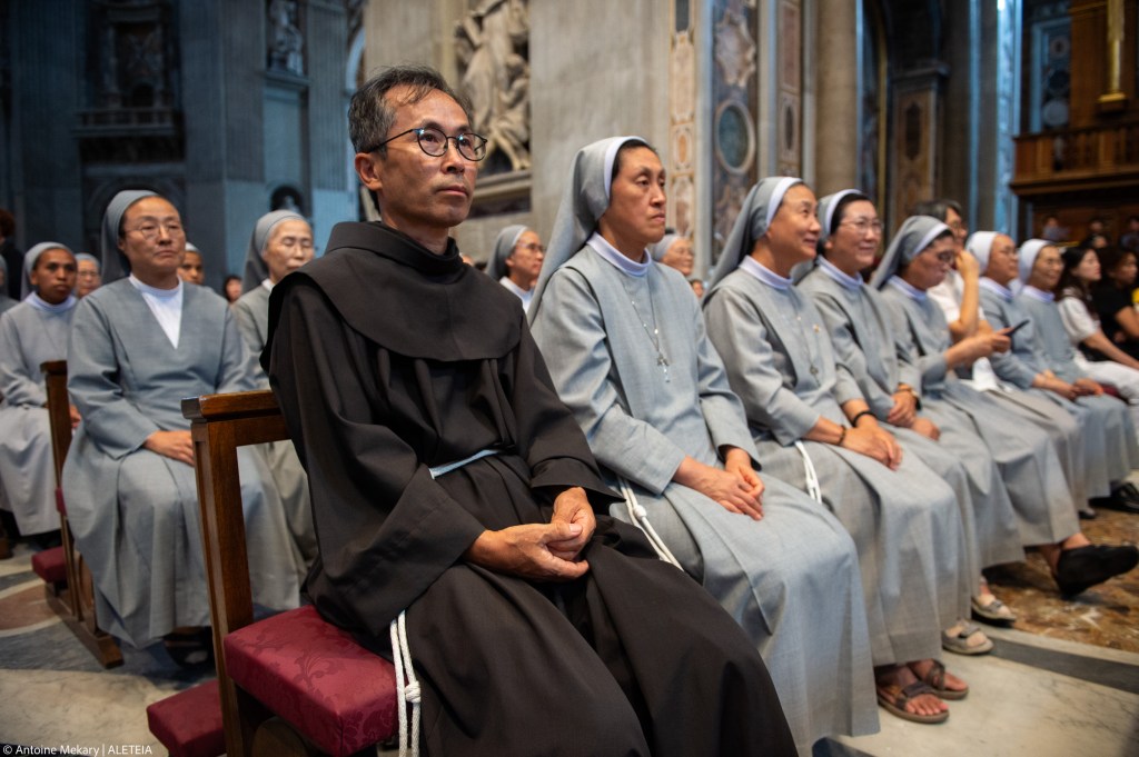 mass in St. Peter's Basilica on the occasion of the unveiling of the statue of St. Andrew Kim Tae-gon, the first Korean-born Catholic priest