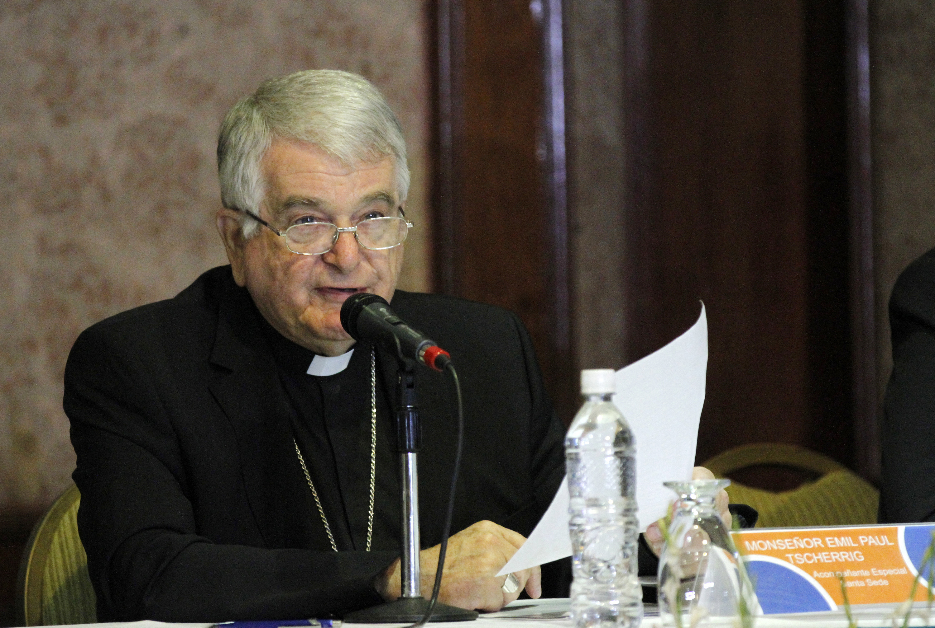 Cardinal Emil Paul Tscherrig Apostolic Nuncio Why is the dress code so specific in Vatican funerals?