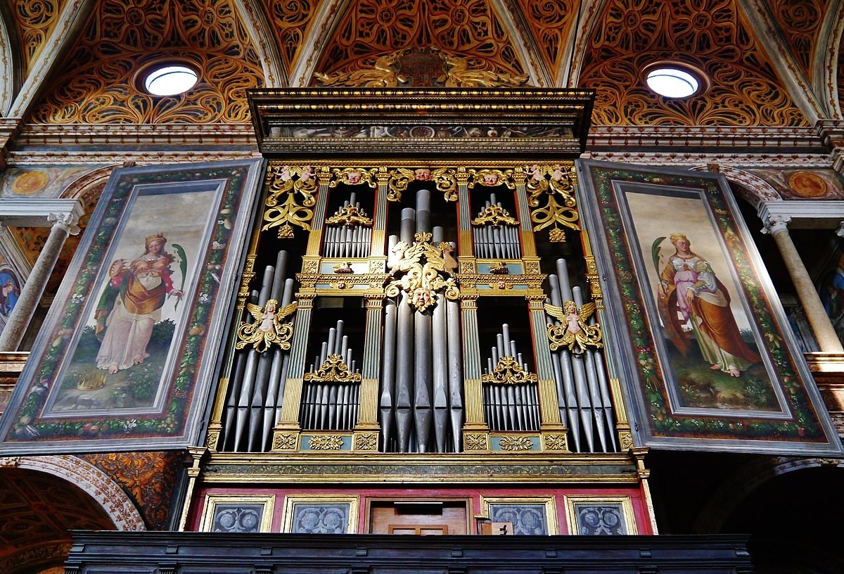 Organ of the Nun's Hall of the Church of St. Maurice of the Monastery, Milan, Province of Milan