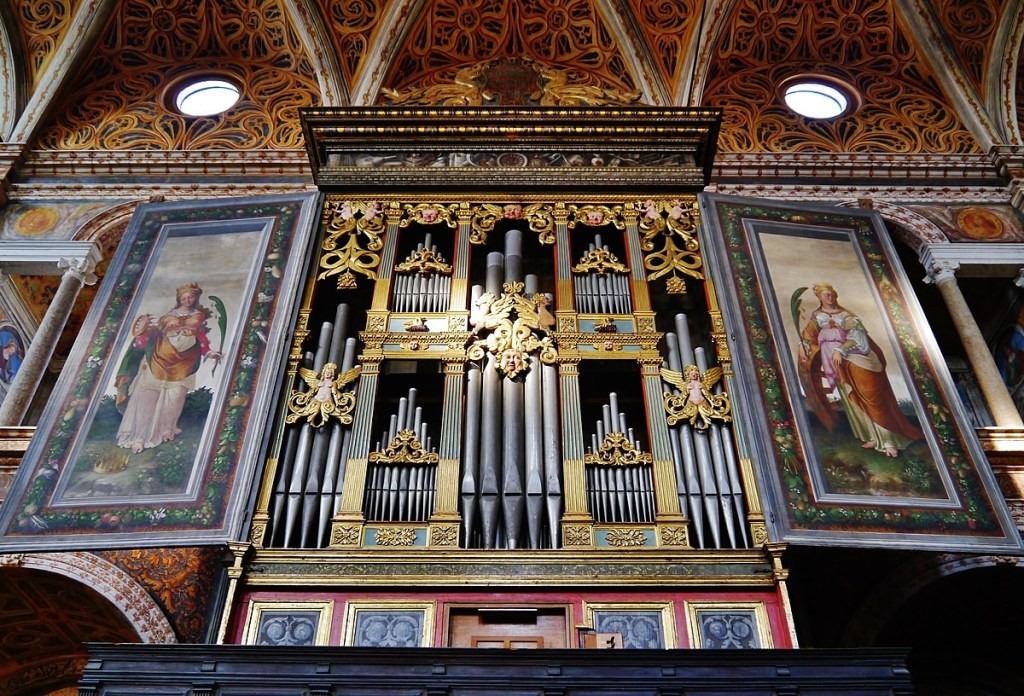 Organ of the Nun's Hall of the Church of St. Maurice of the Monastery, Milan, Province of Milan