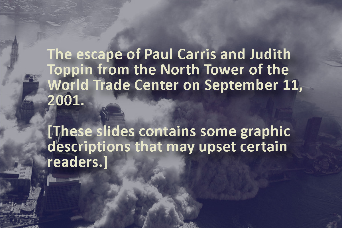 (SLIDESHOW) The escape of Paul Carris and Judith Toppin