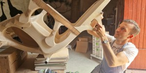 Wow! Will the Pope now use this wooden wheelchair made by paraplegic artisan?