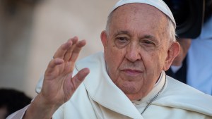 Papa Franjo tijekom tjedne opće audijencije na Trgu Svetog Petra u Vatikanu