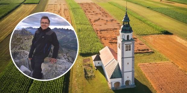 Priest photographs churches from the perspective of heaven - Vimarsana News