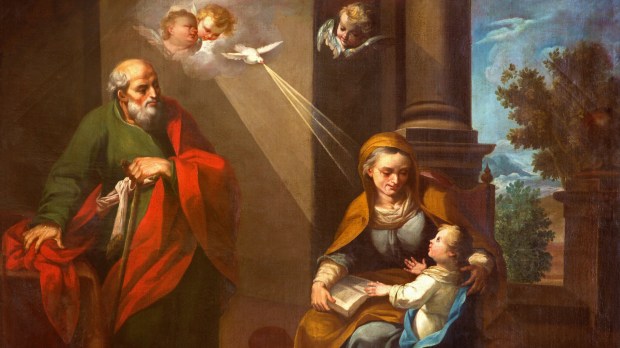Joachim, Anna i mała Maryja
