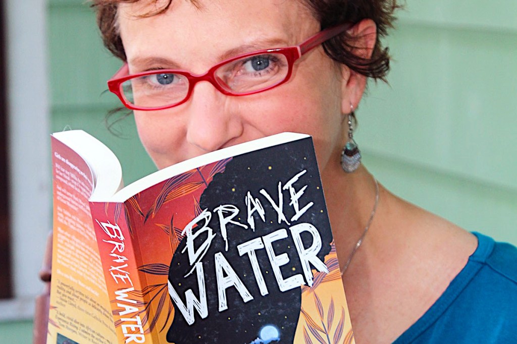 Sarah Robsdottir, the author of "Brave Water."