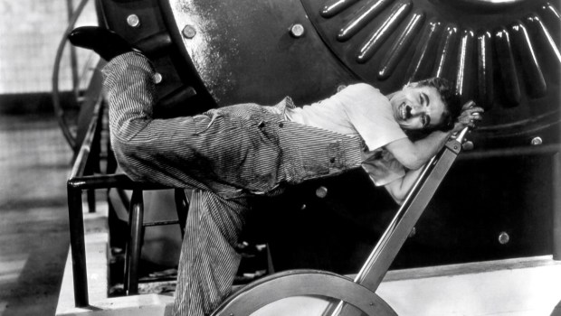 Charlie Chaplin in Modern Times
