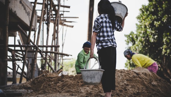 Human trafficking of children