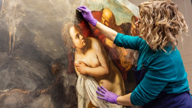 Art Historians discover long lost Baroque painting from Artemisia Gentileschi