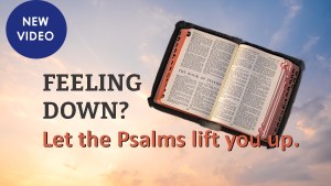 Feeling down? Let the Psalms lift you up