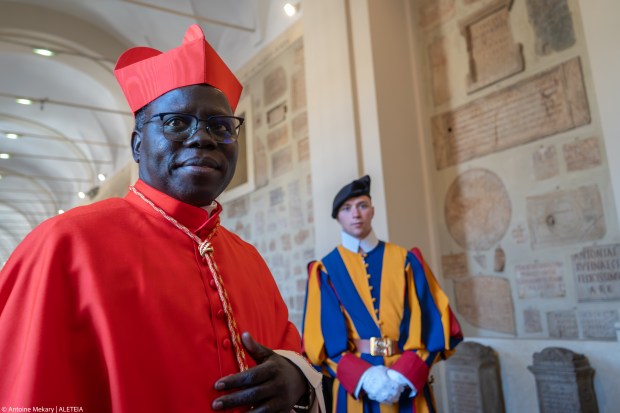 Newly elevated cardinal, archbishop from Juba in South Sudan, Stephen Ameyu Martin Mulla