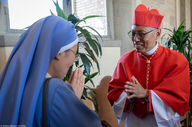 Newly elevated cardinal, Chinese bishop of Hong-Kong Stephen Chow Sau-Yan