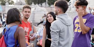 Rome’s streets filled with 400 young missionaries