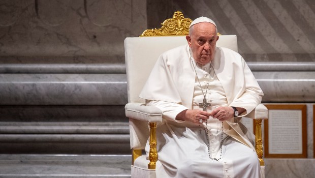 VATICAN-POPE-PRAYER-PEACE-SYNOD2023