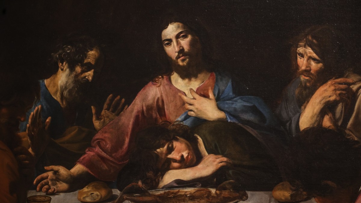 Jezus Chrystus podczas ostatniej wieczerzy