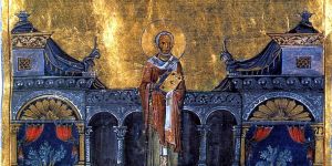 This saint prayed to God to move a mountain