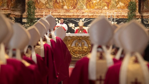Pope Francis mass in memory of the Supreme Pontiff Benedict XVI and the Cardinals and Bishops