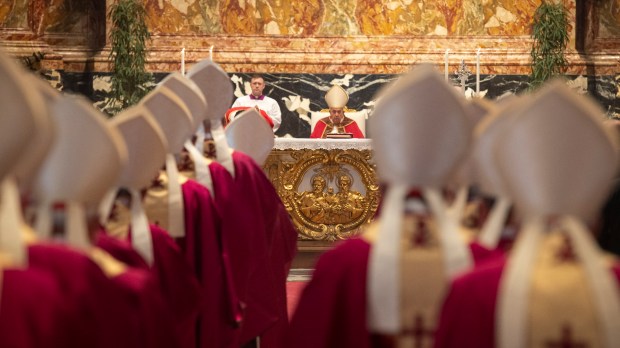 Pope Francis mass in memory of the Supreme Pontiff Benedict XVI and the Cardinals and Bishops