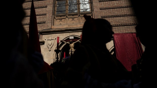 Spanish religious procession