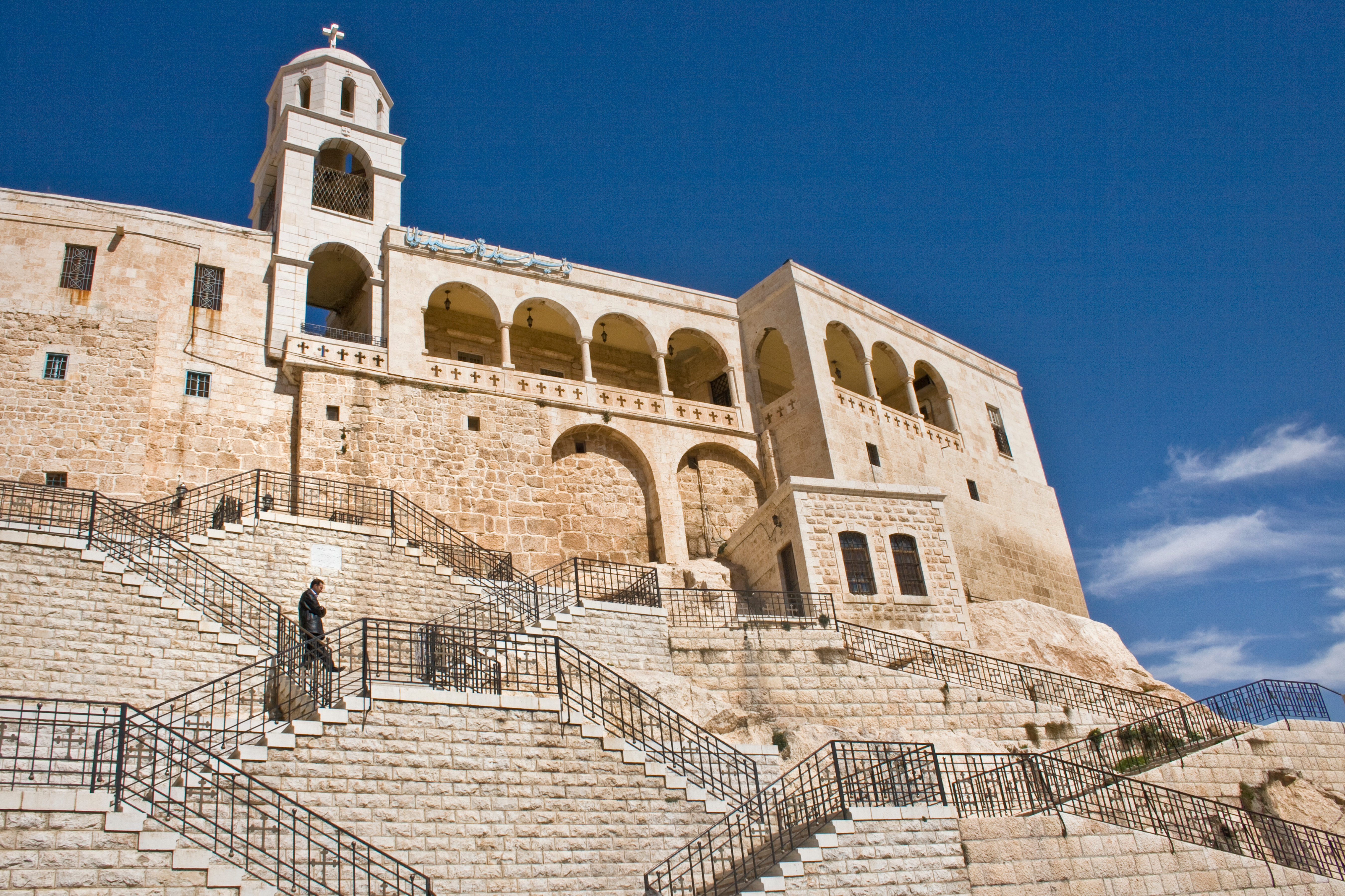 Saidnaya Aerial View