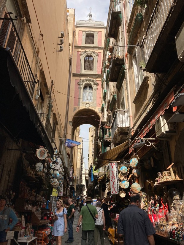 Via San Gregorio in Naples