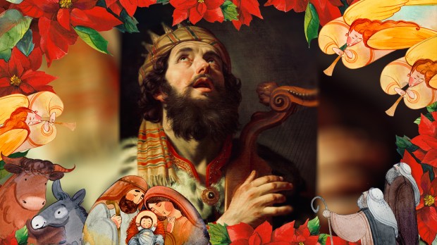 Advent12-King-David-Playing-the-Harp-Shutterstock