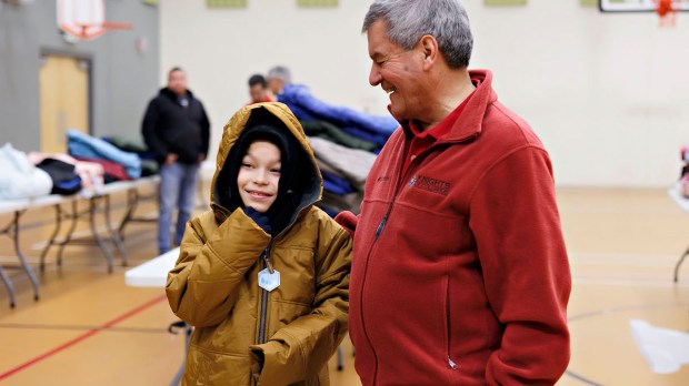 Indigenous kid in New Brunswick gets coat from Knights of Columbus