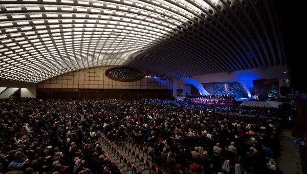 Christmas Concert with the Poor and for the Poor in the Paul VI Hall at the Vatican