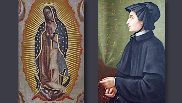 Saint Elizabeth Ann Seton and her image of Our Lady of Guadalupe