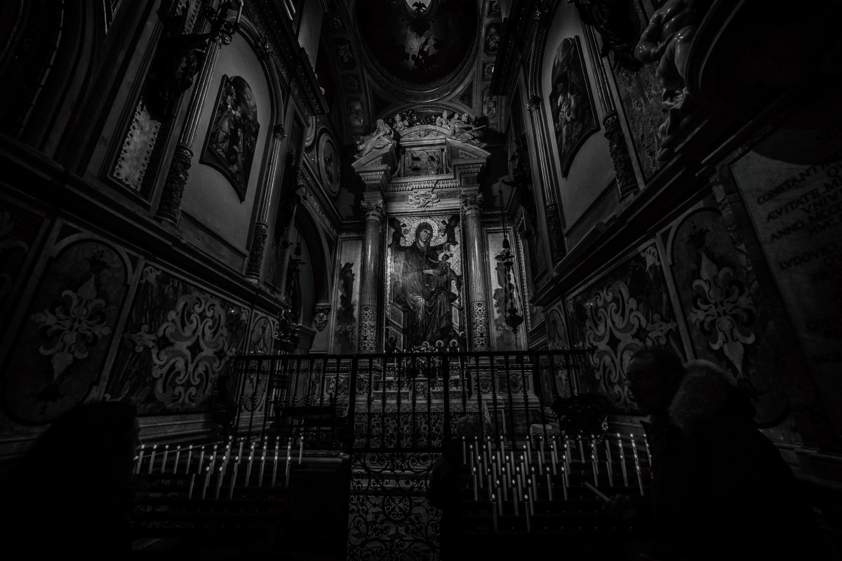 Montevergine (AV) Italy, February 02, 2020 Candlemas a Christian festival held on February 2 to commemorate the purification of the Virgin Mary and the presentation of Christ in the Temple.