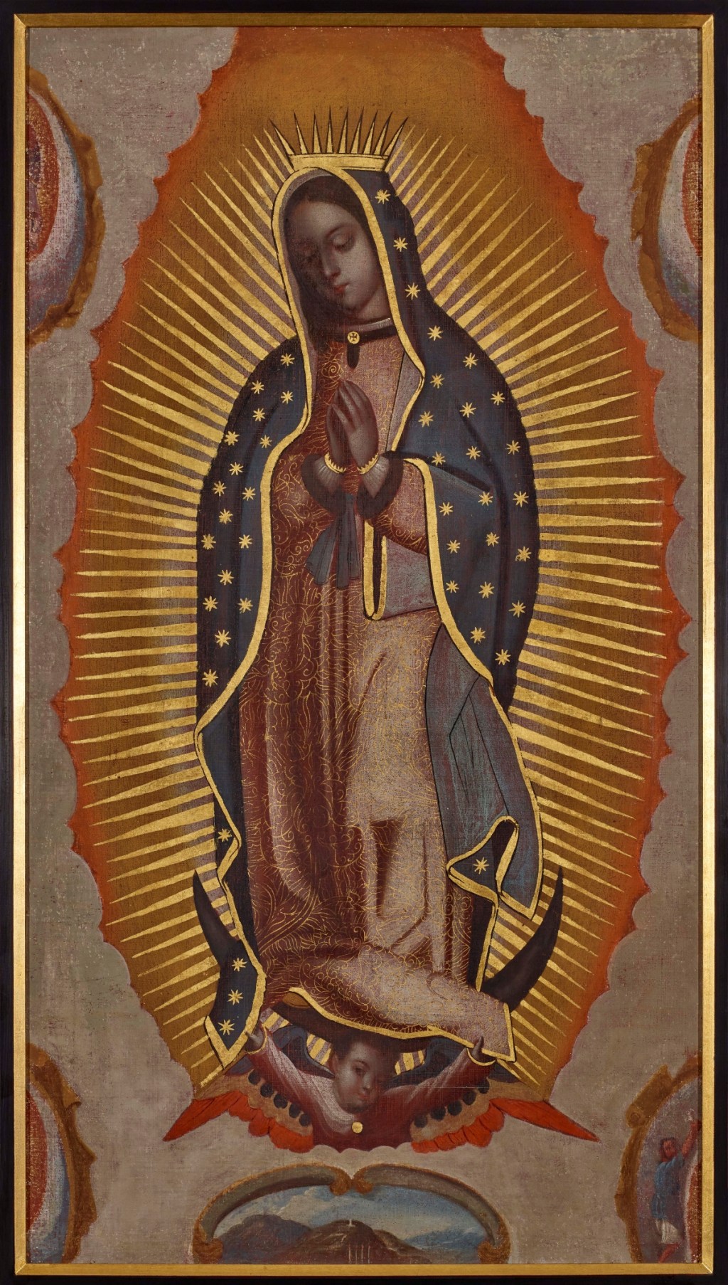 Painting of Our Lady of Guadalupe that belonged to St. Elizabeth Ann Seton.