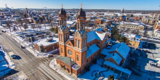 St. Fracis Xavier Cathedral in Green Bay, Wisconsin