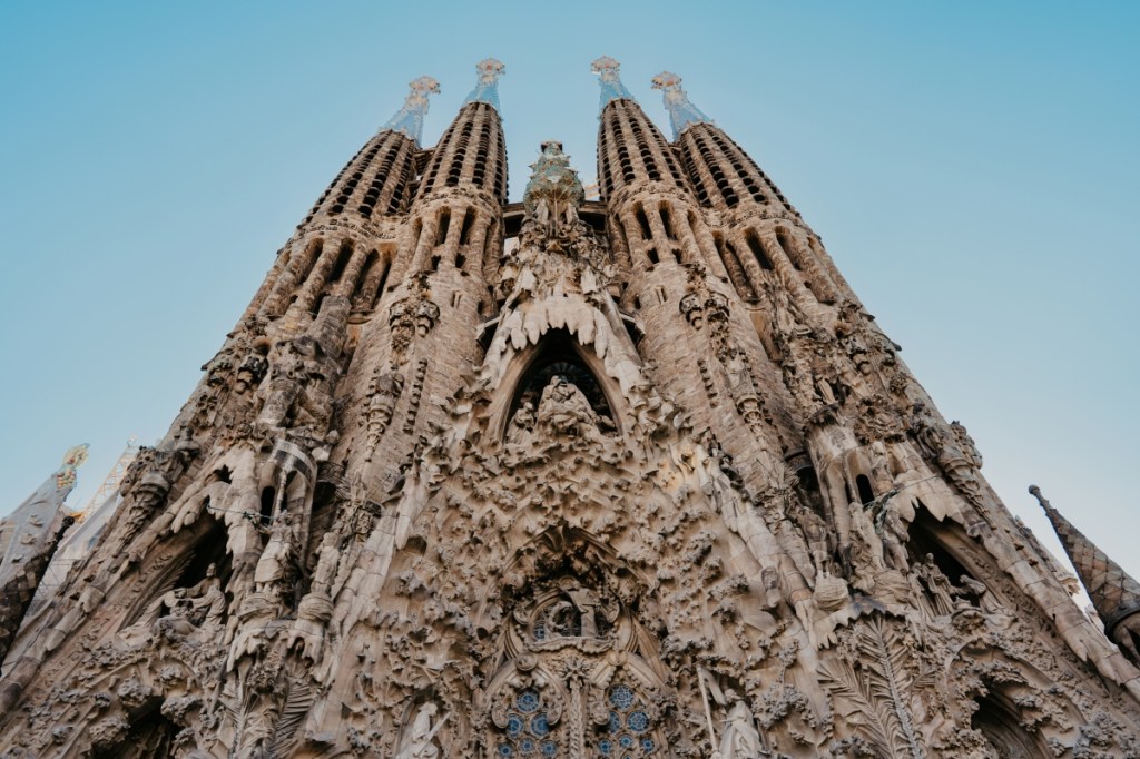 La Sagrada Familia basilica in Barcelona