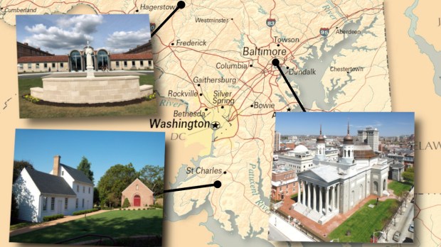 5 Catholic sites in Maryland