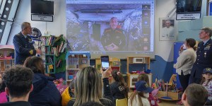 Astronaut on the ISS speaks with the little patients of Bambino Gesù