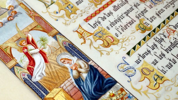 Corner Item Image - Italy displays its most famous illuminated Bible