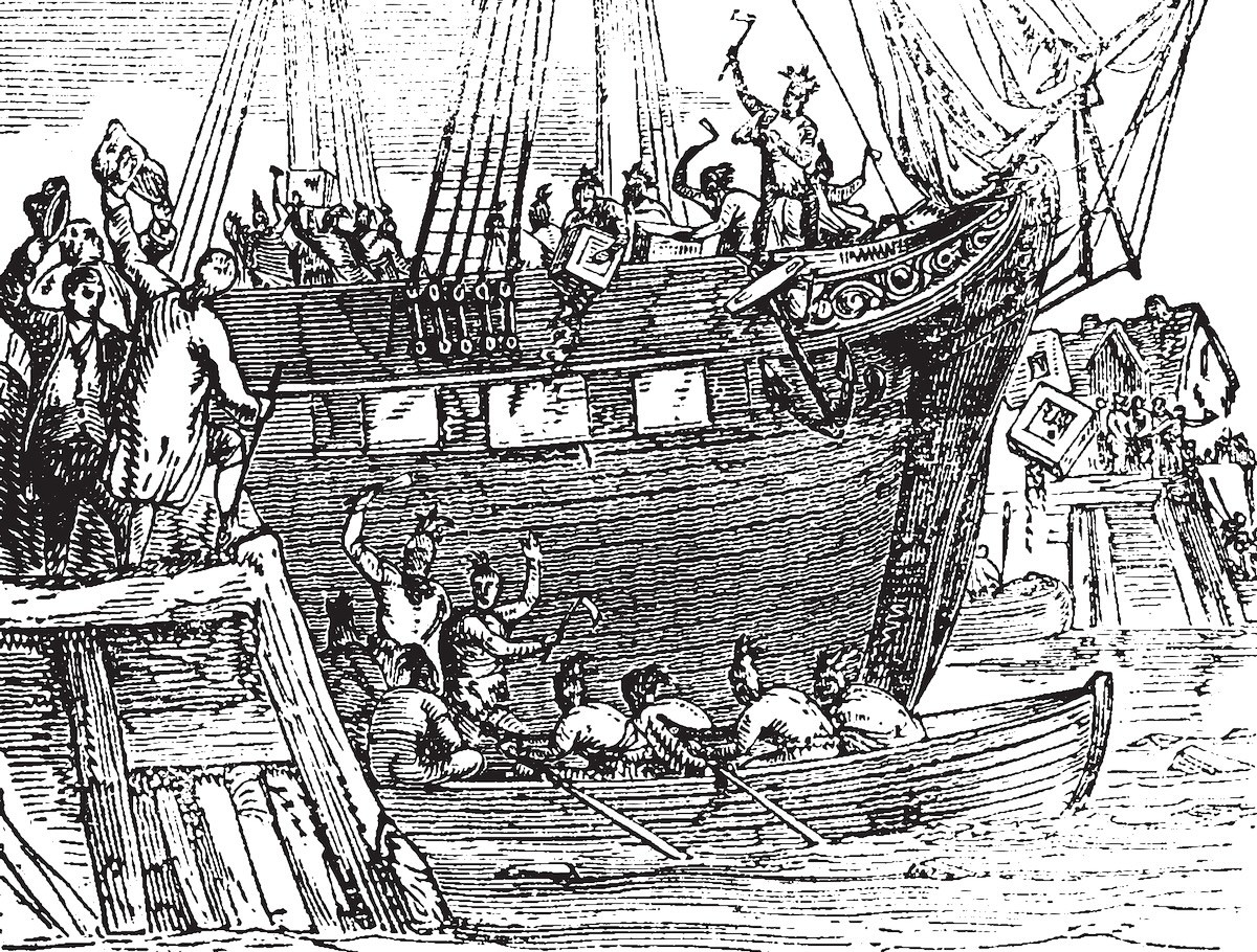 American Revolution Boston Tea Party