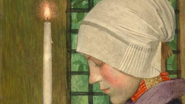 "Candlemas Day" by Marianne Stokes, (detail), Tate Gallery, London
