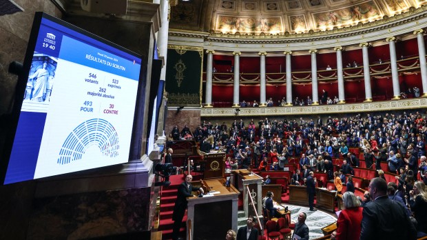 French parliament votes on abortion