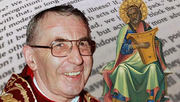Pope John Paul I letter to King David
