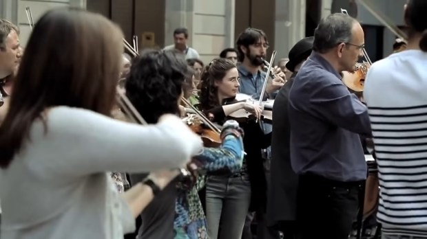 Ode to Joy Beethoven Flashmob