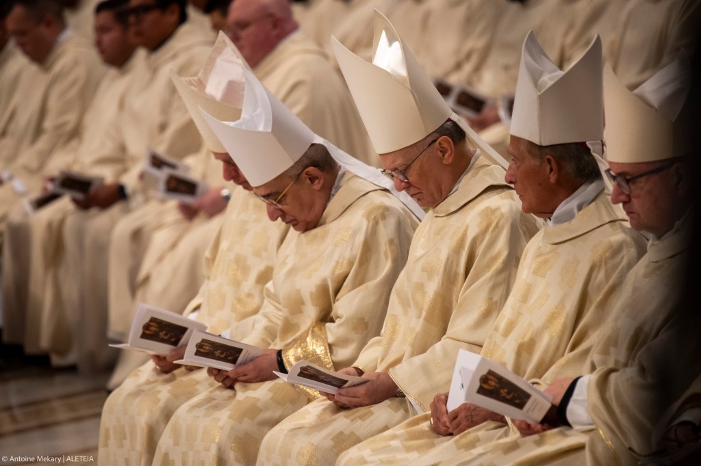 Pope Francis celebrates New Year's Day mass at St. Peter's Basilica