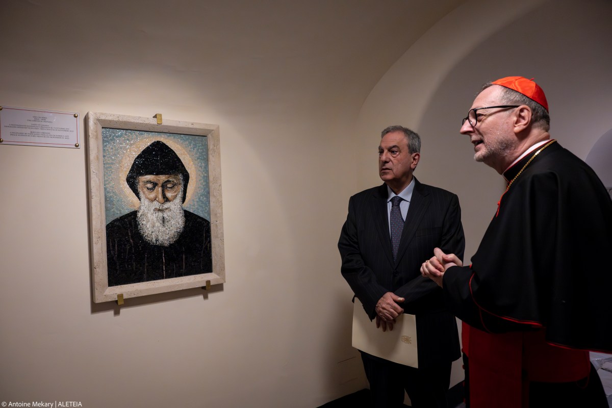 (Slideshow) St. Charbel mosaic in St. Peter’s
