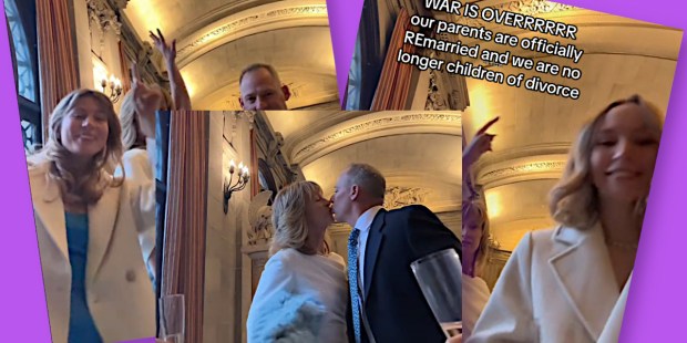 Couple remarries with a little help from their daughters - Vimarsana News