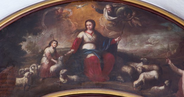 shepherdess Mary Virgin Spain devotion