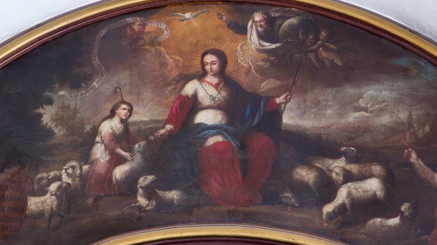 shepherdess Mary Virgin Spain devotion