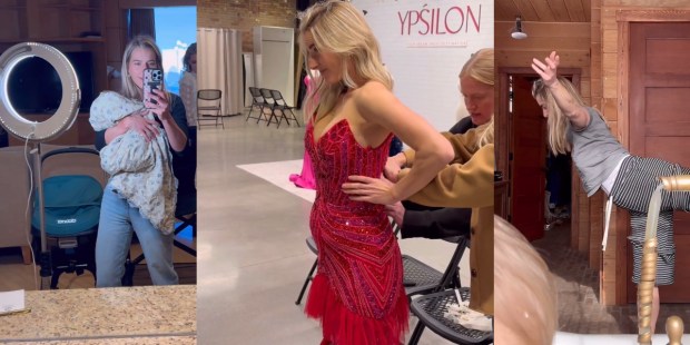 Mrs. American turns up to pageant with 8th baby in arms! - Vimarsana News