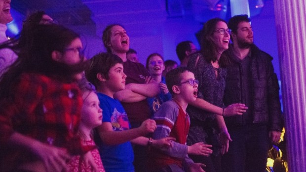 Attendees participate in the New York Encounter