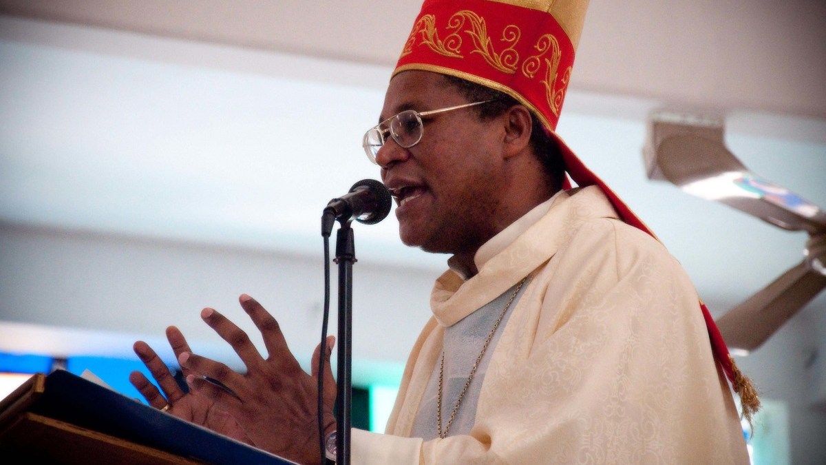 Bishop Pierre-André Dumas, of Haiti